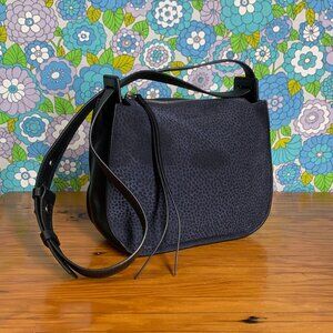 All Saints Mini Echo  Animal Print Calfskin Suede/Leather Bag